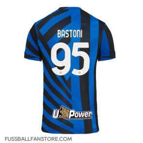 Inter Milan Alessandro Bastoni #95 Replik Heimtrikot 2024-25 Kurzarm